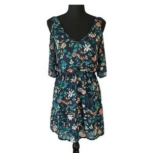 Vintage Patterned Skater Dress